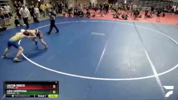 130 lbs Semis & 1st Wrestleback (8 Team) - Jacob Reeck, Staples vs Levi Hoffman, Hastings