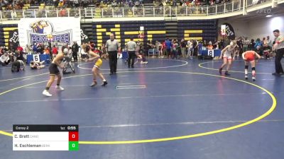 88 lbs Consy 2 - Carter Brett, Canon-McMillan vs Harper Eschleman, Berks Catholic