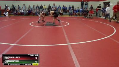 150 lbs Quarterfinal - Justin Knaack, AP-GC vs Dayton Ullrich, OABCIG