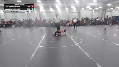 44-52 lbs Round 1 - Maverik Feathers, Lower Dauphin Youth Wrestling vs Loftynn Malcolm, Unattached