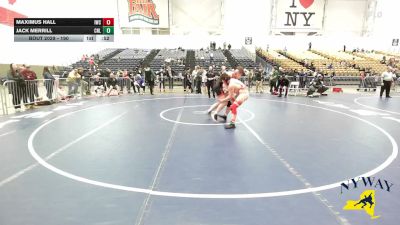 190 lbs Cons. Round 3 - Maximus Hall, Ithaca Wrestling Club vs Jack Merrill, Club Not Listed