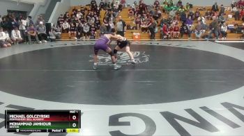 138 lbs Champ. Round 1 - Mohammad Jamhour, Benton vs Michael Golczyrski, Montgomery Bell Academy