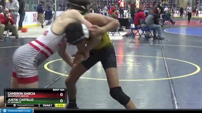 110 lbs Cons. Round 5 - Justin Castillo, St Anthonys vs Cameron Garcia, Bellefonte Area Hs