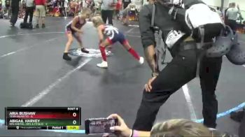 64 lbs Round 3 (6 Team) - Abigail Harvey, RPA Martial Arts & Fitness vs Aria Bushaw, Team Palmetto
