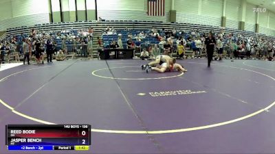 136 lbs Quarterfinal - Reed Bodie, OH vs Jasper Bench, MT