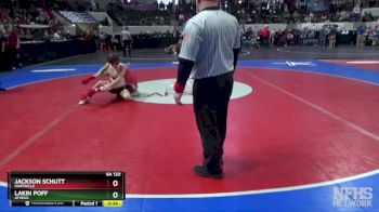 6A 120 lbs Cons. Semi - Jackson Schutt, Hartselle vs Lakin Poff, Athens