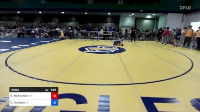 100 lbs Consi Of 8 #1 - Summer Mutschler, MD vs Xuan Graham, PA