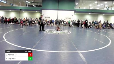 55 lbs Quarterfinal - Chance Ashford, AZ vs Kohyn Deputy, PA