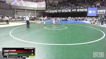 3A 120 lbs Cons. Round 2 - Aven Robinson, Stadium vs James Stager, Prairie