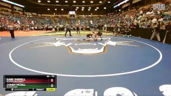 6A - 113 lbs Cons. Round 2 - Cohen McGill, Olathe East vs Gabe Sherell, Olathe Northwest