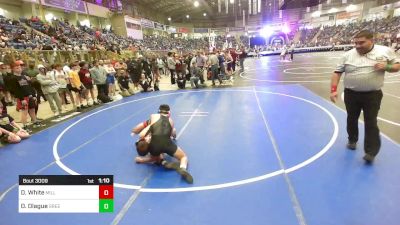 135 lbs Round Of 32 - Dominic White, Milliken Middle School vs Dylan Olague, Greeley United