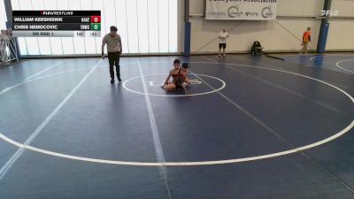 85 lbs Rr Rnd 1 - William Kershisnik, 84 Athletes vs Chris Nemocovic, TNWC
