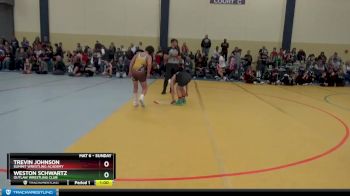 105 lbs Round 1 - Trevin Johnson, Summit Wrestling Academy vs Weston Schwartz, Outlaw Wrestling Club