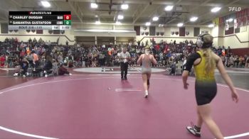 115 lbs Round 3 - Samantha Gustafson, Louisa-Muscatine vs Charley Duggan, Marion