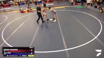 144 lbs Cons. Round 2 - Ethan Mangowi, MN vs Pla Khu, MN