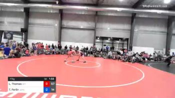 77 kg Consolation - Luke Thomas, Beca Gold vs Timber Parlin, USAW Maine