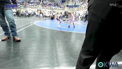 46 lbs Consi Of 8 #1 - Colt Gaddis, Grover Rains Wrestling Club vs Hayes Young, Husky Wrestling Club