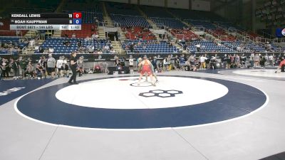 144 lbs Cons. Sub-rd Of 32 - Kendall Lewis, Tennessee vs Noah Kauffman, Iowa