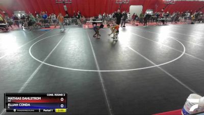 113 lbs Cons. Round 2 - Mathias Dahlstrom, ND vs Elijah Conda, IL