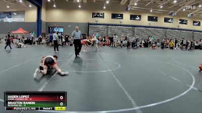 88 lbs Round 2 (8 Team) - Aaden Lopez, Daniel Cormier WA vs Braxton Rankin, Richmond WC