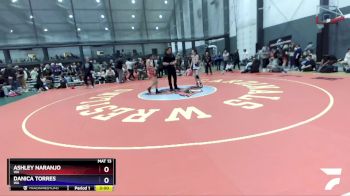 105 lbs Semifinal - Ashley Naranjo, WA vs Danica Torres, WA