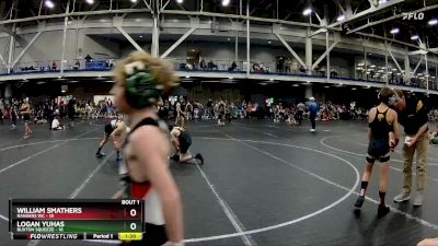 72 lbs Finals (2 Team) - Logan Yuhas, Buxton Squeeze vs William Smathers, Rangers WC