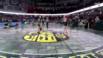 125 lbs Cons. Round 2 - Josephin Baca, Vallivue vs Alli Kirkendall, Payette