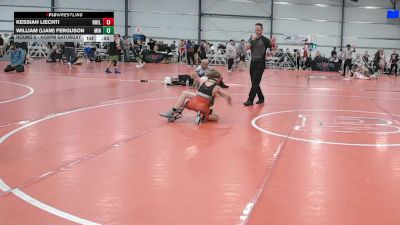 68 lbs Round 5 - 4:00pm Saturday - William (liam) Ferguson, Minions vs Kessiah Liechti, Nebraska Elite