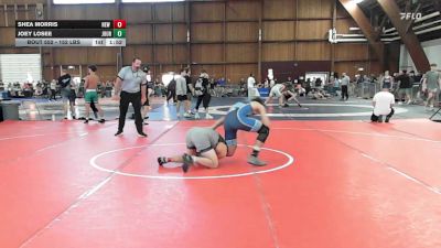 152 lbs Consi Of 4 - Shea Morris, New York Military Academy vs Joey Losee, Journeymen