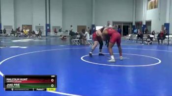 285 lbs Cons. Round 2 - Malcolm Hunt, Ursinus College vs Jake Pine, Oneonta State
