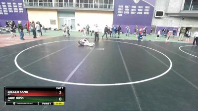 119 lbs Cons. Round 2 - Jake Buss, WI vs Jaeger Sand, ND