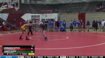 120 lbs 3rd Place Match - Joseph Cloud, Columbus North vs Johnanan Tatman, Bloomington North