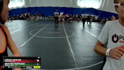 80 lbs Round 2 (6 Team) - Jack Gillies, Pursuit WC vs Kaleb Pollock, Brawler Elite