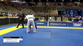 PEDRO HENRIQUE P. M. DE SOUZA vs LUCAS JOSE ALVES DE OLIVEIRA 2024 Pan Jiu Jitsu IBJJF Championship