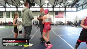 105-115 lbs Cons. Round 2 - Callen Hampton, Sauk Valley Wrestling vs Anderson Gonzalez, Relentless Training Center