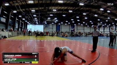 92 lbs Rd# 4- 2:00pm Friday Final Pool - Lucas Layne, Team Gotcha vs Fernando Jimeno, Untouchables