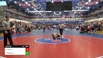 106 lbs Quarterfinal - Marco Tocci, Warwick vs Phil Montes, Cumberland Valley