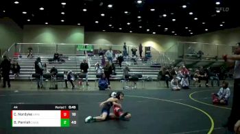 44 lbs Round 4 (6 Team) - Bronx Parrish, Contenders WA Blue vs Christian Nordyke, ARES Red