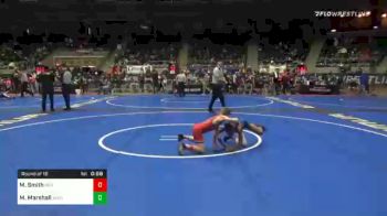 70 lbs Prelims - Maverick Smith, Indian Creek WC vs Mikeil (Male) Marshall, Avengers Wrestling