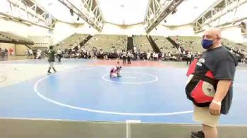 105 lbs Rr Rnd 2 - Joan Vince, Iron Horse vs Mora Peterson, TEAM ALPHA GIRLS WRESTLING CLUB- NY