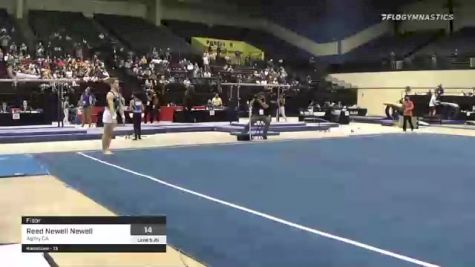 Reed Newell Newell - Floor, Agility CA - 2021 USA Gymnastics Development Program National Championships