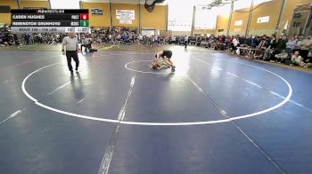 106 lbs Round Of 16 - Caden Hughes, Ponaganset vs Remington Grunhuvd, Massabesic