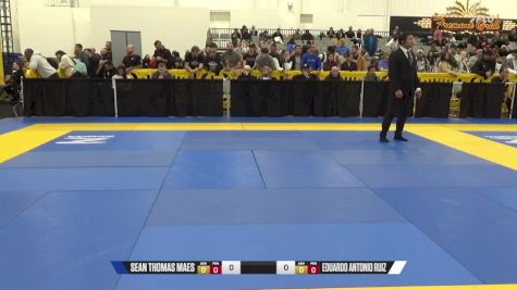 Eduardo Antonio Ruiz vs Sean Thomas Maes 2024 World IBJJF Jiu-Jitsu No-Gi Championship