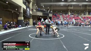 130 lbs Quarterfinal - Chase Southern, Newton Wrestling Club vs Noah Wuthnow, Abilene Kids Wrestling Club