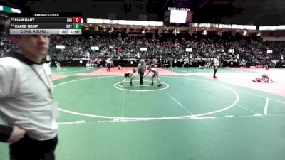 85 lbs Cons. Round 2 - Caleb Kemp, MP1 vs Liam Hart, Unattached