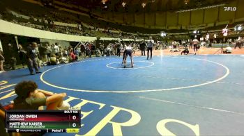 130 lbs 1st Place Match - Jordan Owen, Chesapeake vs Matthew Kaiser, Pit Bull Wrestling Academy