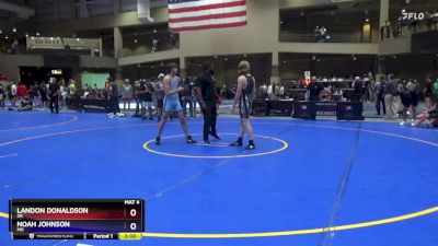 150 lbs Cons. Round 2 - Landon Donaldson, OK vs Noah Johnson, MO