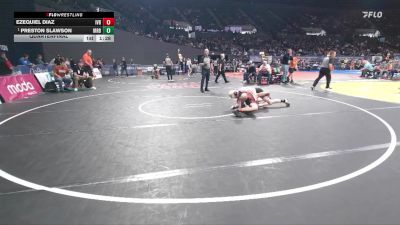 2A/1A Boys 138 Quarterfinal - Preston Slawson, Irrigon Boys vs Ezequiel Diaz, Illinois Valley Boys
