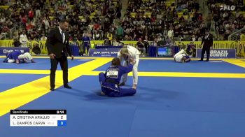 ANA CRISTINA ARAUJO RODRIGUES vs LARISSA CAMPOS CARVALHO 2024 World Jiu-Jitsu IBJJF Championship