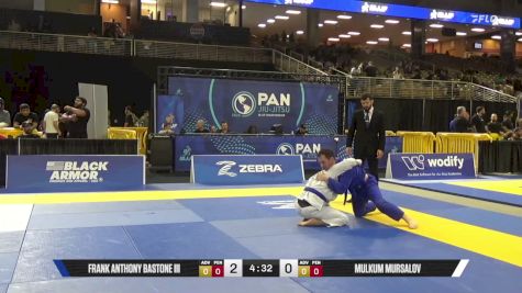 Mulkum Mursalov vs Frank Anthony Bastone III 2026 Pan Jiu Jitsu IBJJF Championship